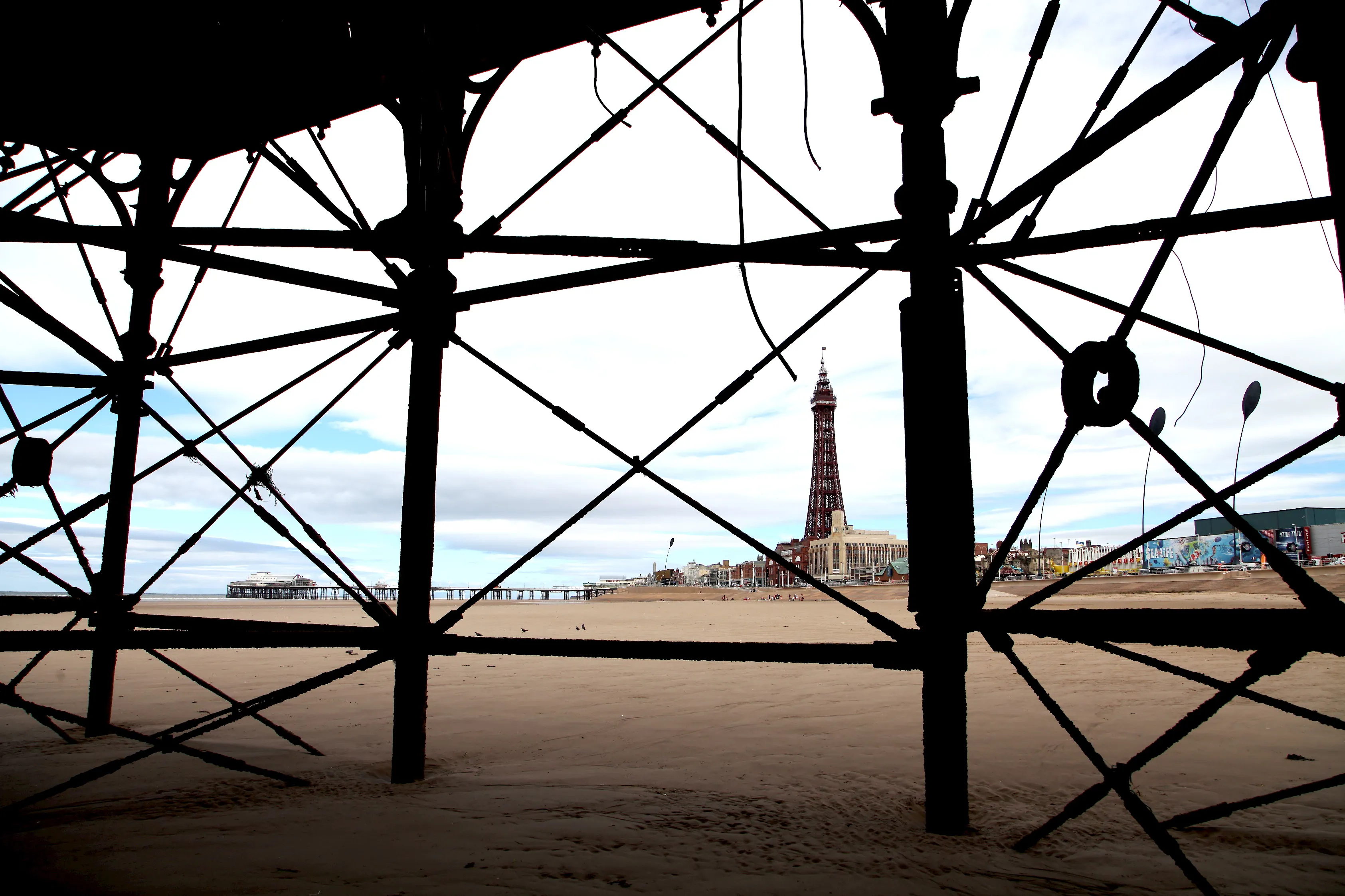 Blackpool Tower Beach