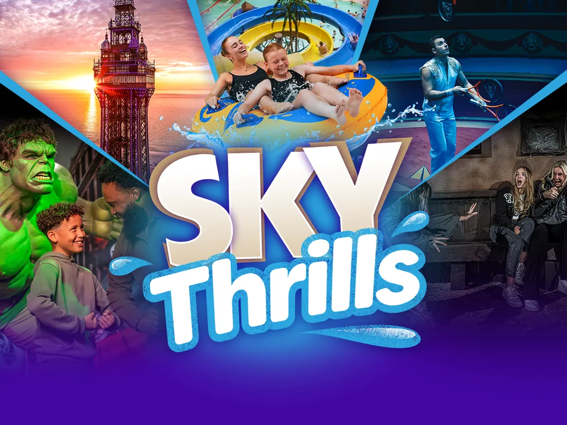 Sky Riders Blackpool Sky Thrills - Blackpool Attractions | Sandcastle Waterpark